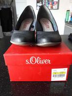 Zwarte pumps S.Oliver maat 40, Comme neuf, Noir, Escarpins, S.Oliver