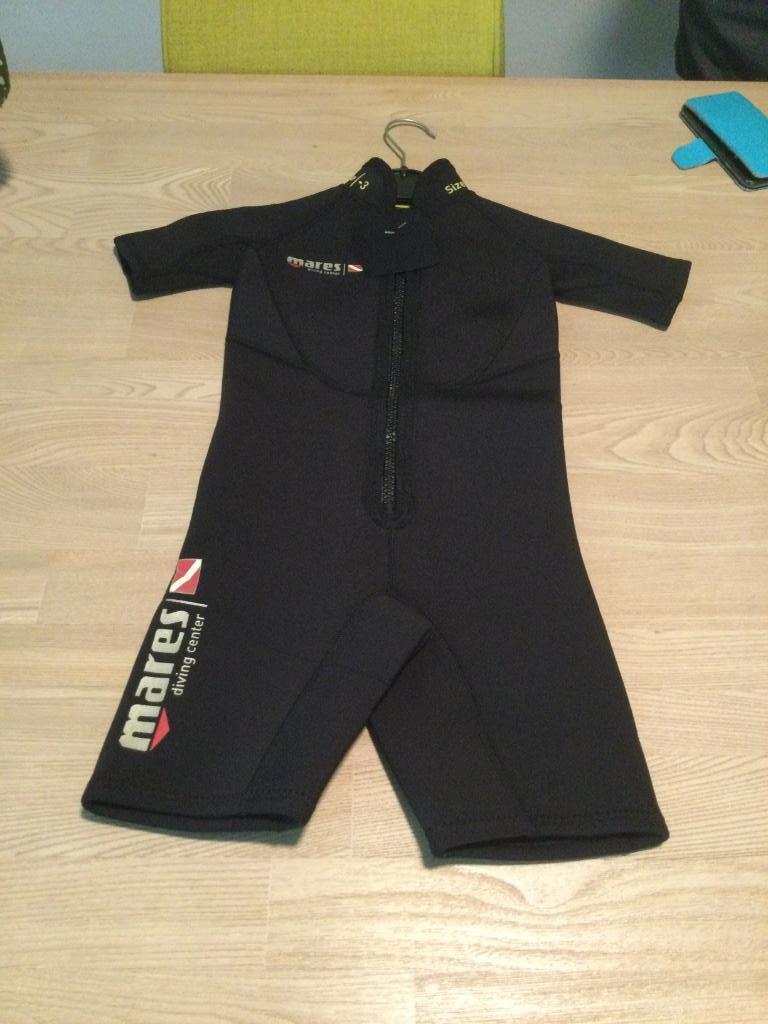 Mares Kid,s Shorty Rover 3,2mm size 8jaar nieuw 20€ - Ecoche, Watersport en Boten, Duiken, Nieuw, Duikpak, Ophalen of Verzenden