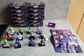 lego minifigures 71046 serie 26 de ruimte volledige reeks beschikbaar voor biedingen