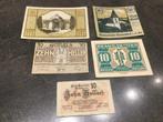 Oostenrijk lot 5 verschillende noodbiljetten, Ophalen of Verzenden, Oostenrijk
