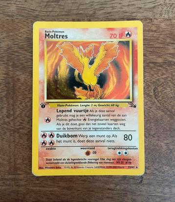 Pokémon Moltres 12/62 - First Edition - Holo Fossil - ned beschikbaar voor biedingen