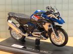 BMW R1200GS blue R1200 GS 1:18 maisto, Enlèvement ou Envoi, Neuf, Moteur, Maisto