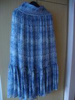 Blauwe, lange zomerrok, ANDERE, Blauw, Maat 42/44 (L), Ophalen of Verzenden