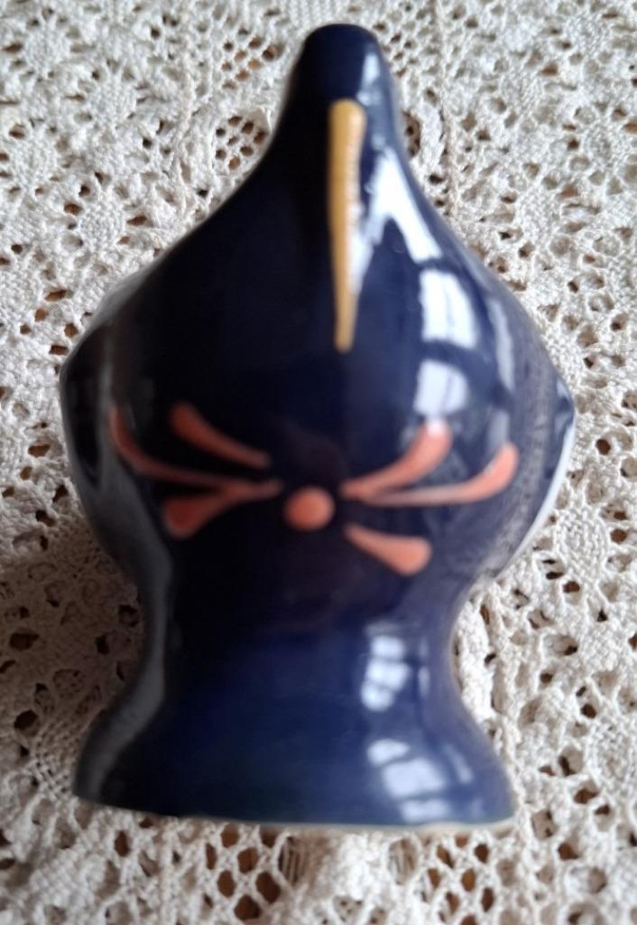 Frans ooievaar eierdopje uit Elzas, Antiek en Kunst, Curiosa en Brocante, Ophalen of Verzenden