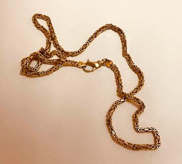 14 K gouden ketting Bizantin Meshes - 20 gram - 50 cm Super beschikbaar voor biedingen