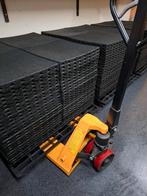 Rubberen tegels 50x50x2,5 cm., Ophalen