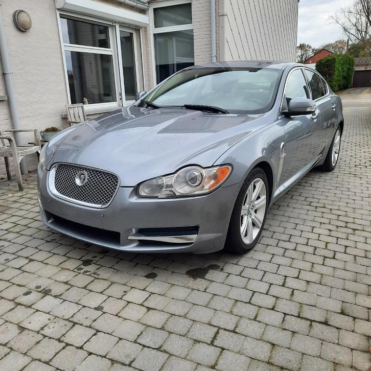Jaguar XF 2.7d Creme Leder automaat, Auto's, Jaguar, Particulier, XF, ABS, Achteruitrijcamera, Airbags, Airconditioning, Alarm