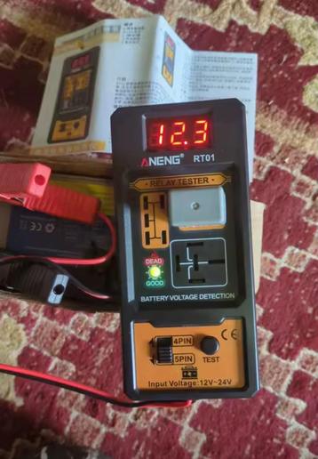 NIEUW Compacte Auto Relais tester 12V & 24V beschikbaar voor biedingen