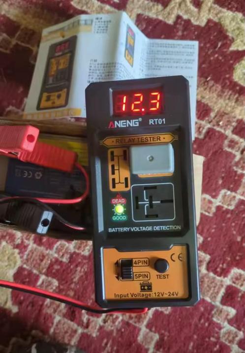 NIEUW Compacte Auto Relais tester 12V & 24V, Auto-onderdelen, Accu's en Toebehoren, Alfa Romeo, Ophalen of Verzenden