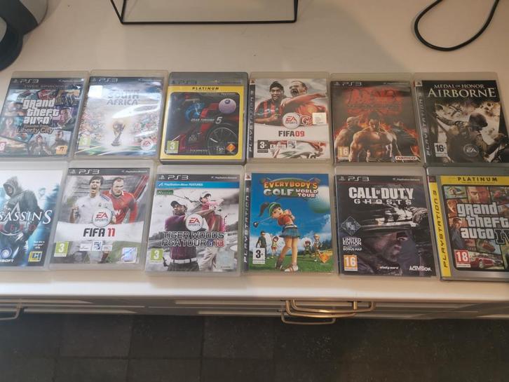 Te koop: Mooie collectie PS3 games, Games en Spelcomputers, Spelcomputers | Sony PlayStation 3, Zo goed als nieuw, Ophalen