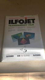 Ilfojet transparant print papier inkjet a4, Audio, Tv en Foto, Ophalen of Verzenden, Nieuw
