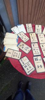 Kleine vintage metalen borden, Antiek en Kunst, Ophalen of Verzenden