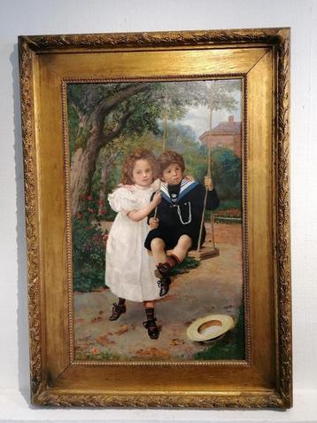 Evert Jan BOKS (1838-1914)Schilderij op doek, gesigneerd beschikbaar voor biedingen