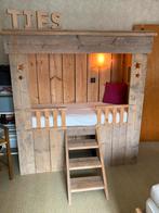Steigerhout Kinderbed hoogslaper / boomhut, Ophalen, Zo goed als nieuw, Hoogslaper