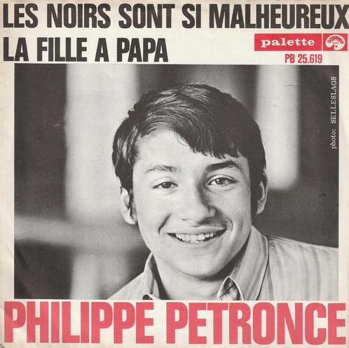 Philippe Petronce - Les Noirs sont si malheureux - %, Cd's en Dvd's, Vinyl Singles, Zo goed als nieuw, Single, Pop, 7 inch, Verzenden