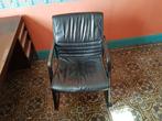 Chaise de bureau en cuir à vendre, Maison & Meubles, Chaise de bureau, Enlèvement ou Envoi