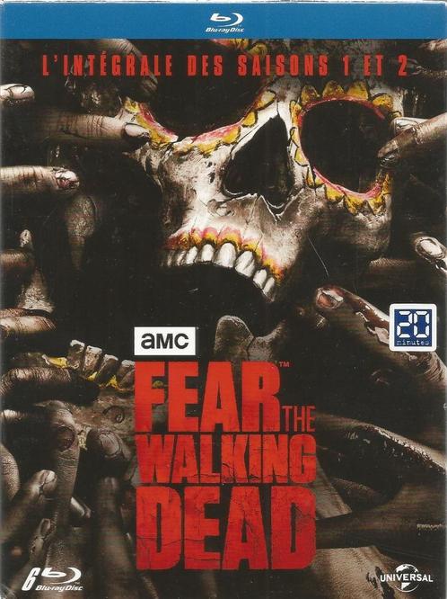fear the walking dead : l'intégrale des saisons 1&2 ( import, Cd's en Dvd's, Blu-ray, Nieuw in verpakking, Horror, Boxset, Ophalen of Verzenden