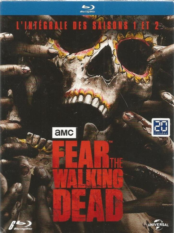 fear the walking dead : l'intégrale des saisons 1&2 ( import, Cd's en Dvd's, Blu-ray, Nieuw in verpakking, Horror, Boxset, Ophalen of Verzenden