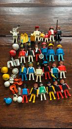 Vintage 20-tal playmobil figuren met enkele accessoires, Kinderen en Baby's, Speelgoed | Playmobil, Ophalen of Verzenden, Gebruikt