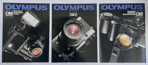 Lot 5 brochures appareils photos OLYMPUS (années 80) [BE], Audio, Tv en Foto, Fotocamera's Analoog, Olympus, Ophalen of Verzenden