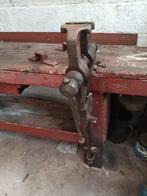 Oude werkbank, Doe-het-zelf en Bouw, Ophalen, Gebruikt, Bankschroef