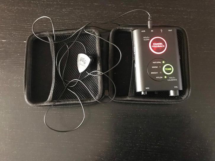 I Rig gitaar element/pickup, Muziek en Instrumenten, Microfoons, Gebruikt, Instrumentmicrofoon, Ophalen