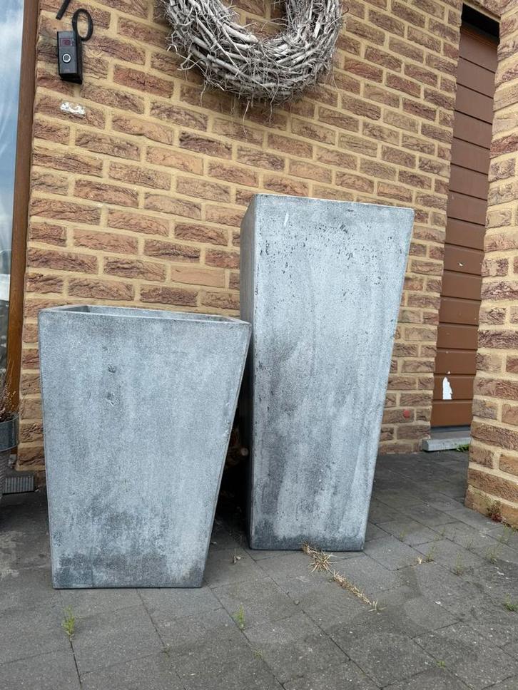 Betonnen plantenbakken, Tuin en Terras, Bloembakken en Plantenbakken, Tuin, Ophalen
