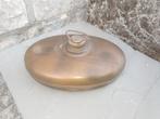 Zeer oude koperen Warmwaterkruik / bouillotte, Antiek en Kunst, Ophalen of Verzenden