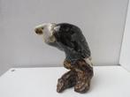 Statue d'aigle vintage en céramique des années 70, Antiquités & Art, Enlèvement ou Envoi