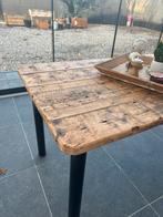 Eik tafel, Tuin en Terras, Ophalen, Zo goed als nieuw, Hout
