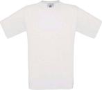 B&C - Exact 150 Heren T-shirt - wit - XL, Enlèvement, Neuf, Taille 56/58 (XL), Blanc