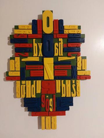 Lettercomposities  pierre Goet 2020 beschikbaar voor biedingen