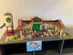 playmobil 5119 bioboerderij met silo + 6209 uitbreiding, Ophalen, Gebruikt, Complete set