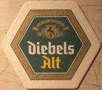 Sous-bock Diebels Alt, Collections, Marques de bière, Enlèvement ou Envoi, Sous-bock