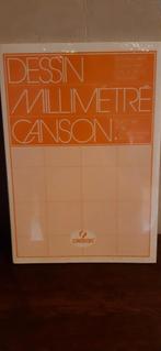 Cahier papier millimétré Canson. Neuf, Ophalen, Nieuw