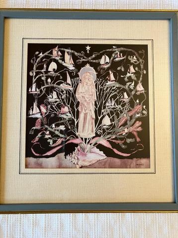 Aquarelle Maurice Pauwaert (1889-1965)., Enlèvement ou Envoi