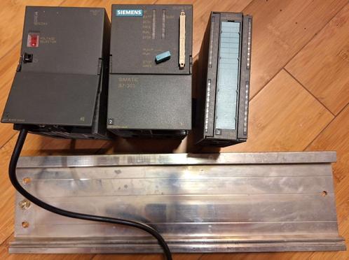 PLC Siemens S7-300 CPU + PSU +SM, Hobby en Vrije tijd, Elektronica-componenten, Gebruikt, Ophalen