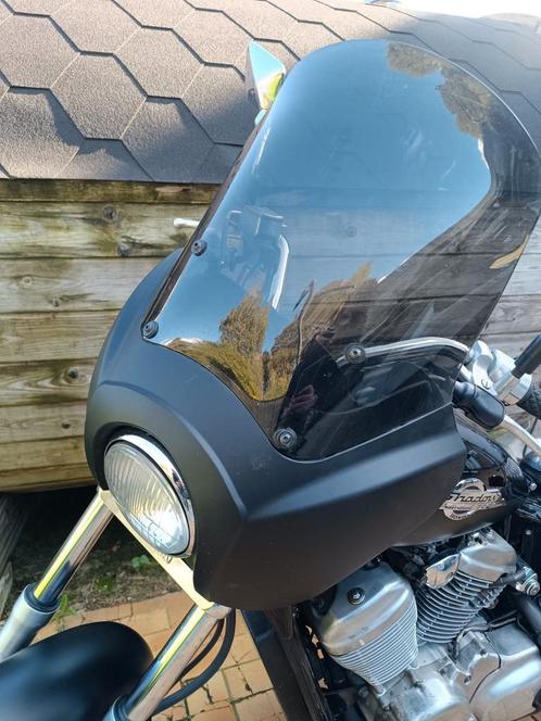 kuip windscherm mat zwart honda shadow vt 600 750 1100, Motos, Pièces | Honda, Enlèvement ou Envoi