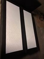 bed, Huis en Inrichting, Ophalen, Overige materialen, Zwart, Zo goed als nieuw