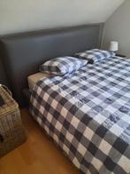 boxspring 160cm in leder look, Ophalen, Zo goed als nieuw