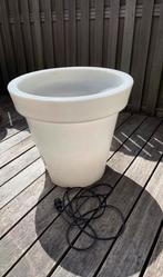 Grote PVC pot met lichtsnoer (dus met intern licht), Ophalen, Gebruikt