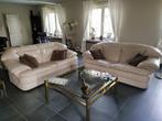 Lederen tweezit, Ophalen, Gebruikt, 100 tot 125 cm, Tweepersoons