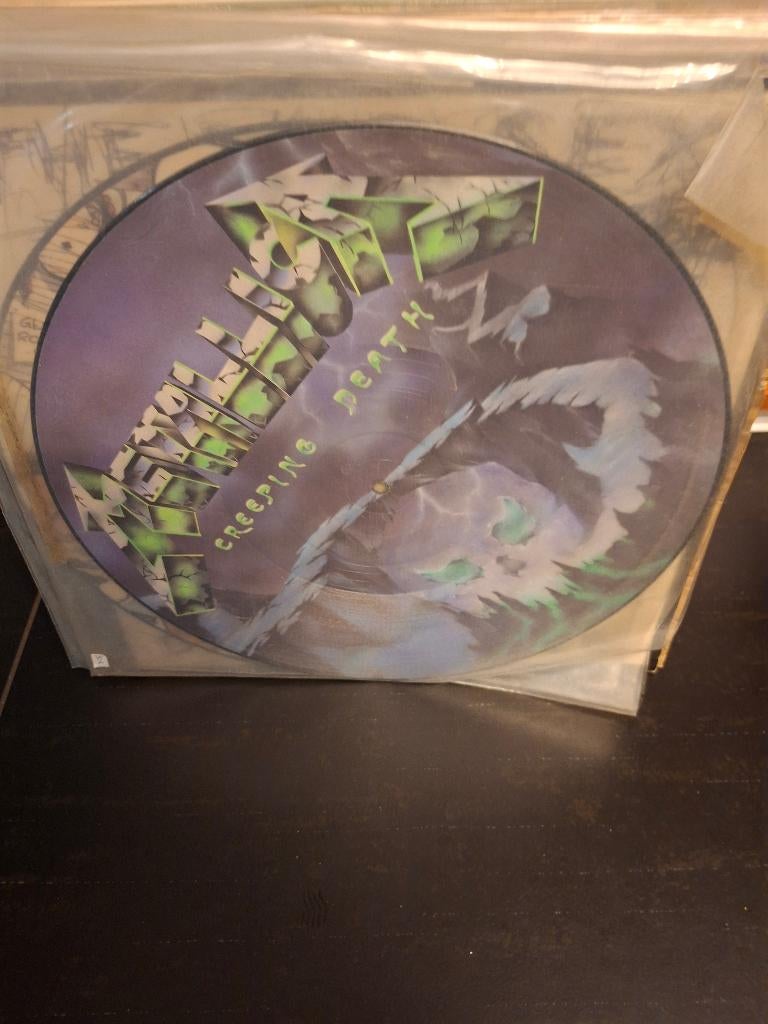 12" - metallica - creeping death - picture disc - vak 4, Enlèvement ou Envoi, Comme neuf