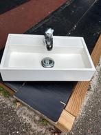 Handenwasser, Doe-het-zelf en Bouw, Ophalen, Gebruikt, Steen, Wastafel