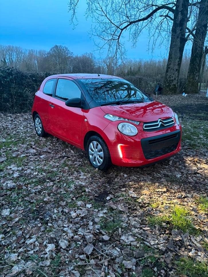Citroën C1 1.1 VTI 44000 km, Autos, Citroën, Particulier, C1, ABS, Essence, Euro 6, 3 portes, Boîte manuelle, Rouge, Enlèvement