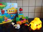 DUPLO Avontuur met Onderzeeër - 10910*VOLLEDIG*PRIMA STAAT*, Ophalen of Verzenden, Complete set, Duplo