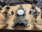 Schouwornament in tin, Antiek en Kunst, Ophalen of Verzenden