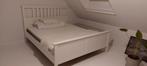 Bed 160x200 wit, Huis en Inrichting, Slaapkamer | Bedden, Ophalen of Verzenden, Zo goed als nieuw, Wit
