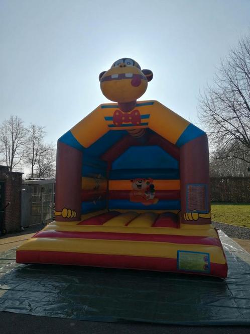 Springkasteel, Hobby en Vrije tijd, Feestartikelen | Verhuur, Zo goed als nieuw, Ophalen