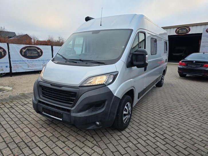 PEUGEOT BOXER BUSCAMPER 3-PERSONEN LICHTE VRACHT, Caravanes & Camping, Camping-cars, Entreprise, jusqu'à 2, Modèle Bus ou Fourgon aménagé
